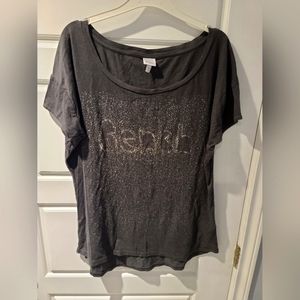 Short Sleeve Bench Top, L